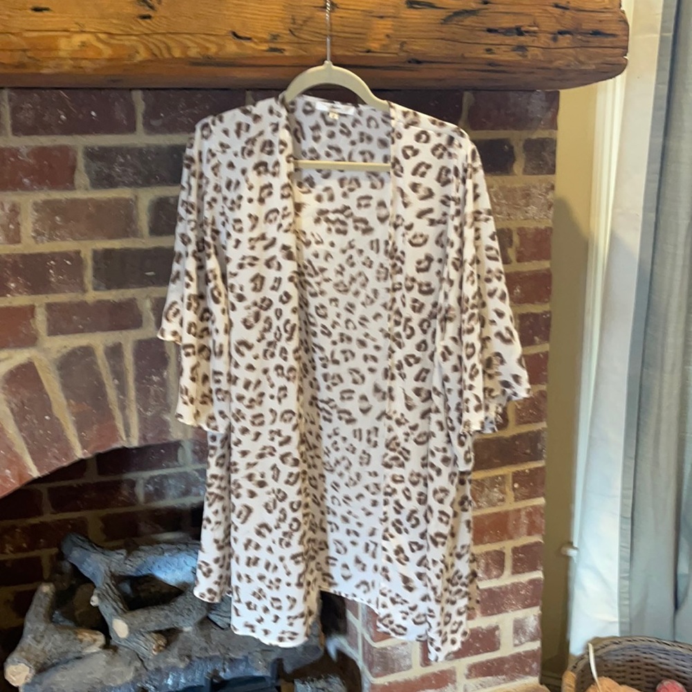 Leopard Cardigan
